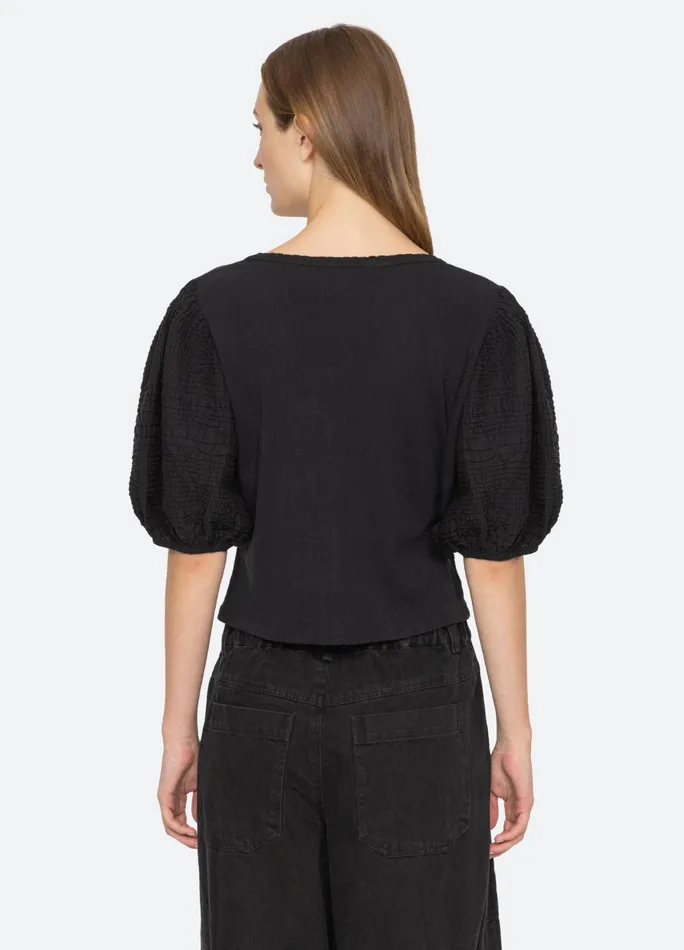 Women Tops Sea New York Myra Top Black