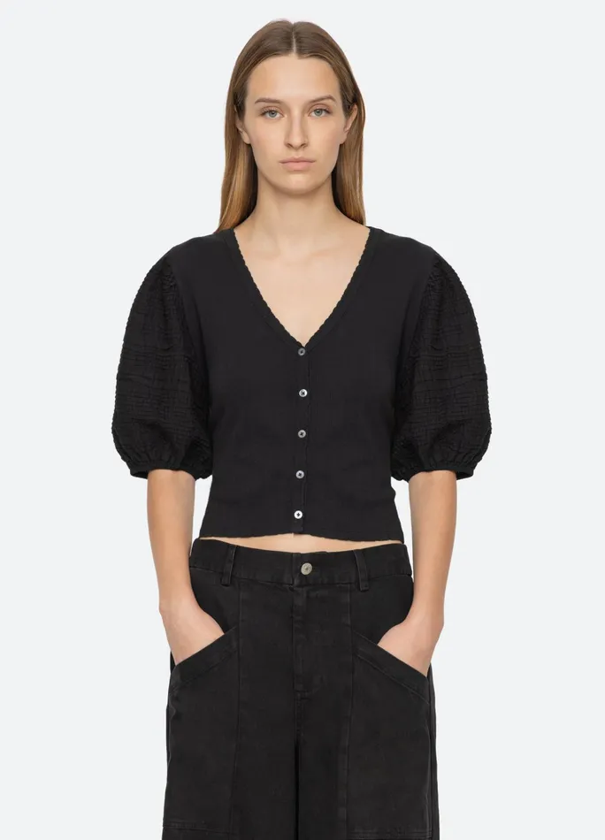 Women Tops Sea New York Myra Top Black