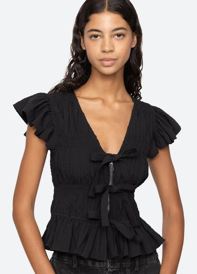 Women Tops Sea New York Regina Top Black