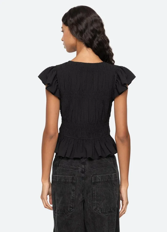 Women Tops Sea New York Regina Top Black