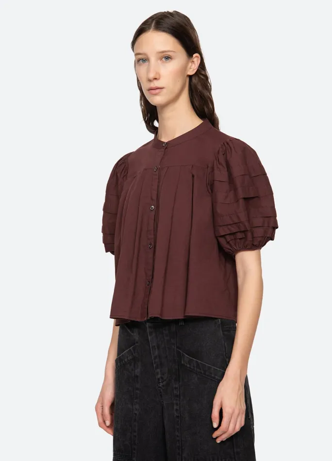 Women Tops Sea New York Renata Top Burgundy