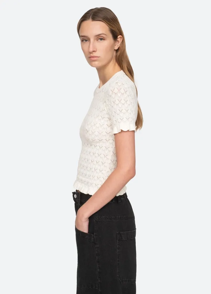 Women Tops Sea New York Rue SS Sweater Black