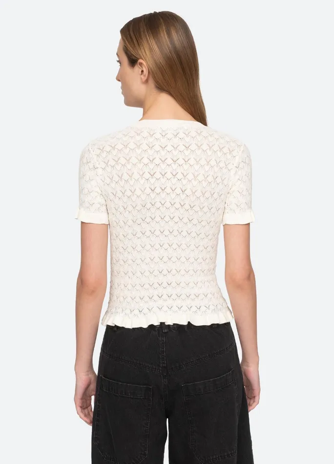 Women Tops Sea New York Rue SS Sweater Black