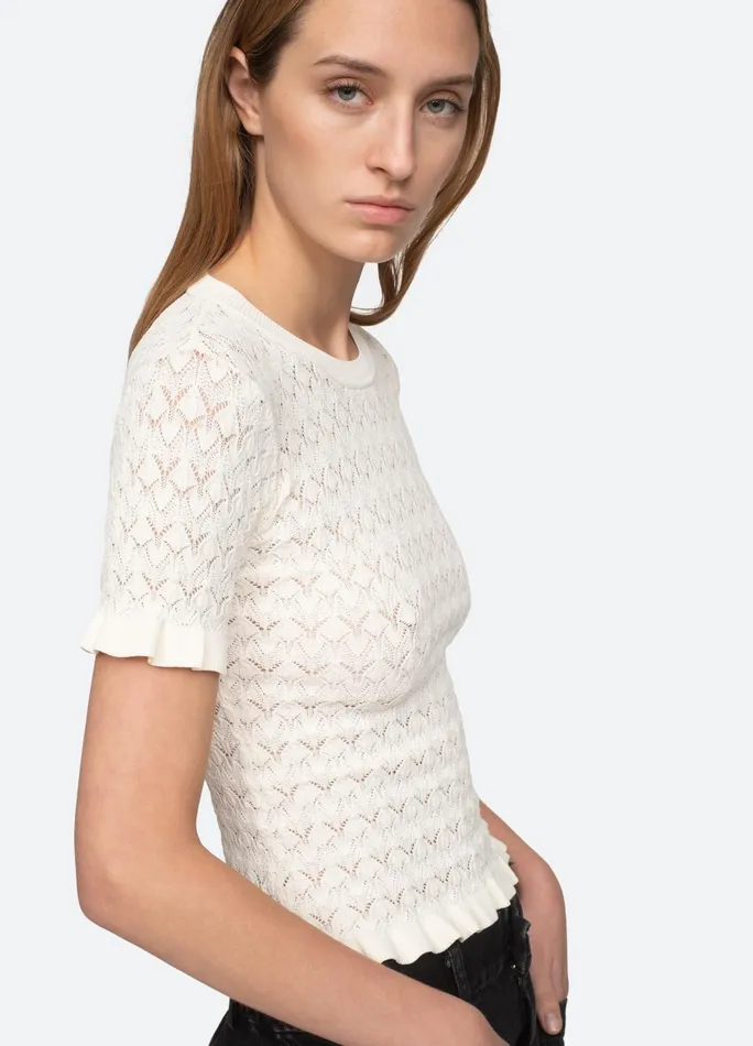 Women Tops Sea New York Rue SS Sweater Black