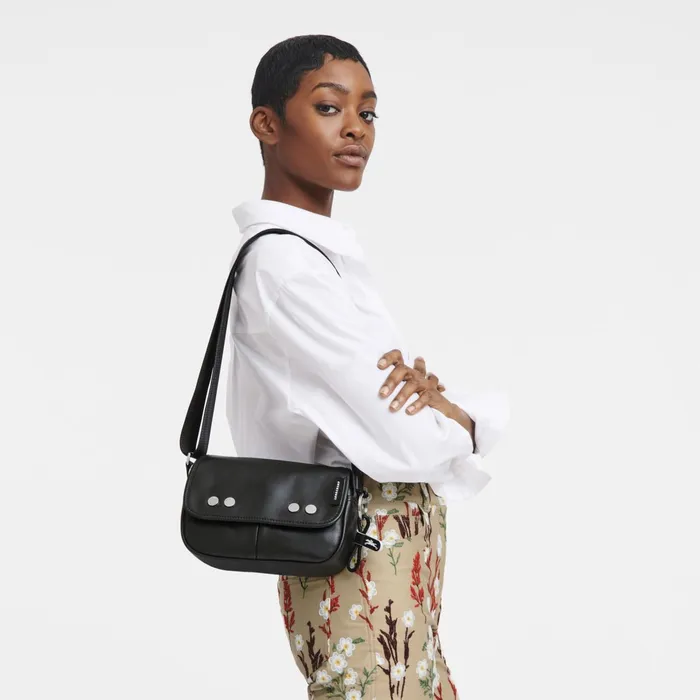 Women Trs Paris S Crossbody Bag Black Longchamp Crossbody Bags