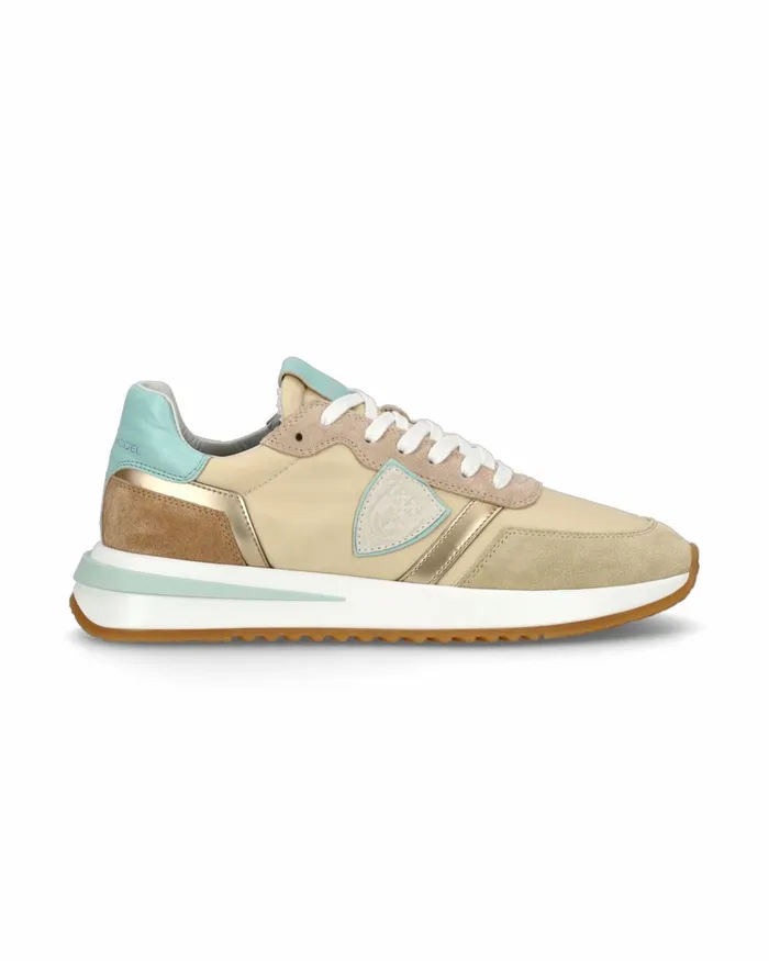 Women Tropez 21 Sneakers Beige Shoes Philippe Model Paris Casual