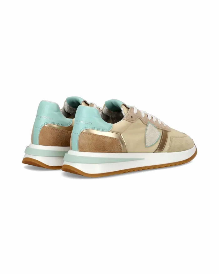 Women Tropez 21 Sneakers Beige Shoes Philippe Model Paris Casual