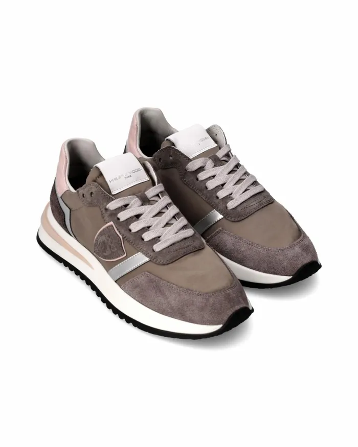 Women Tropez 21 Sneakers Gray Shoes Paris Philippe Model Paris Running