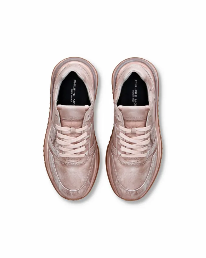 Women Tropez 21 Sneakers Pink Shoes Philippe Model Paris Casual