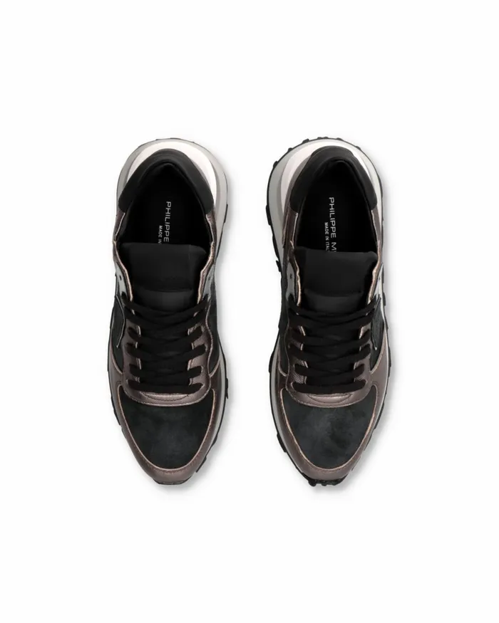 Women Tropez Haute Sneakers BlackBronze Shoes Paris Philippe Model Paris Casual