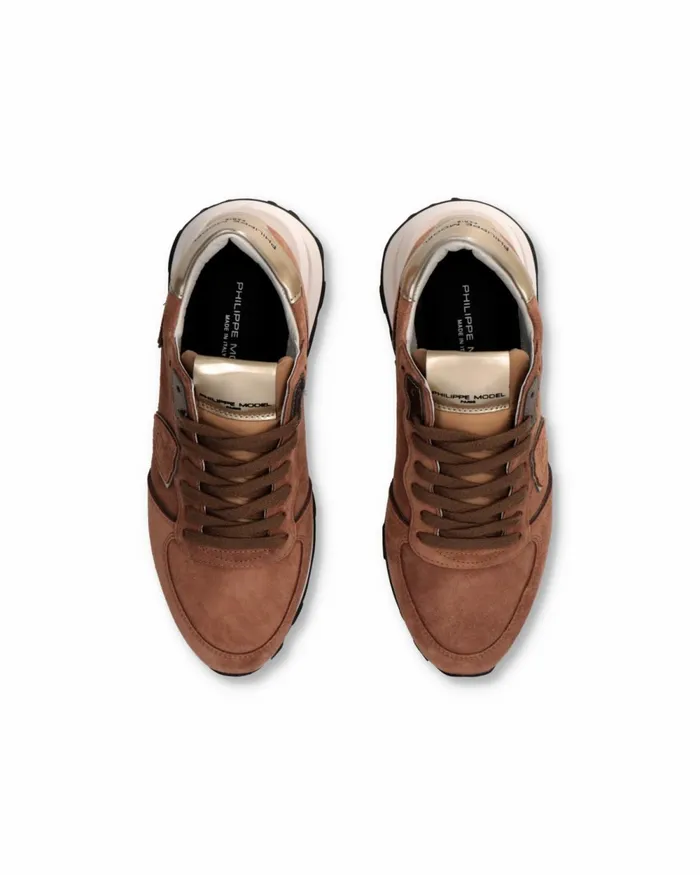 Women Tropez Haute Sneakers Brown Shoes Paris Philippe Model Paris Casual