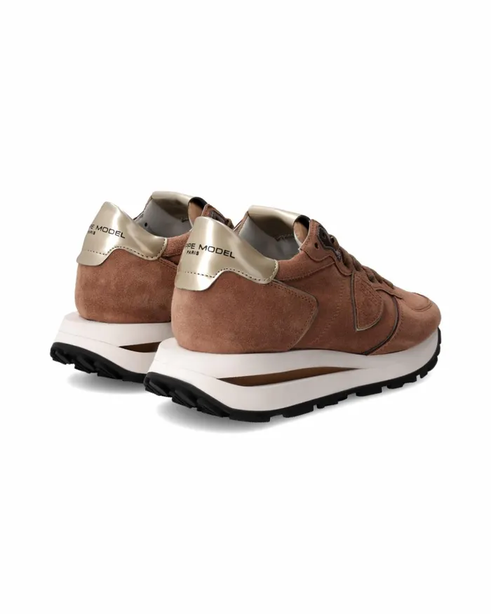 Women Tropez Haute Sneakers Brown Shoes Paris Philippe Model Paris Casual