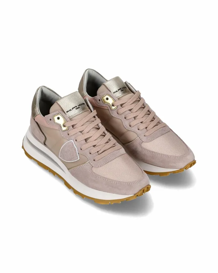 Women Tropez Haute Sneakers Rose Shoes Paris Philippe Model Paris Casual