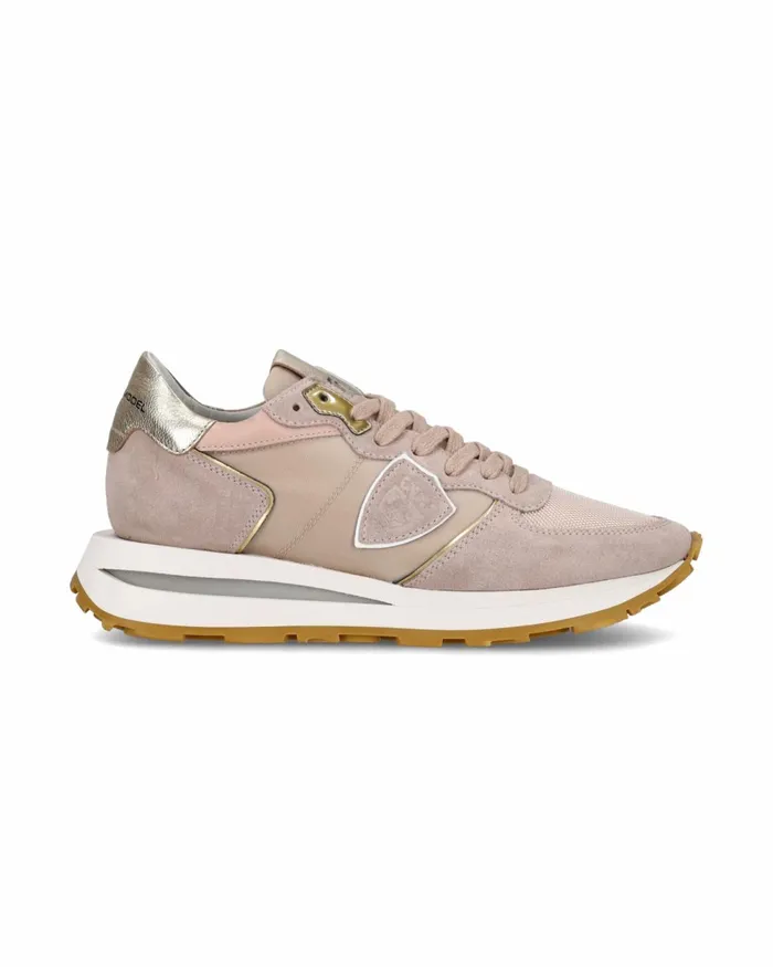 Women Tropez Haute Sneakers Rose Shoes Paris Philippe Model Paris Casual
