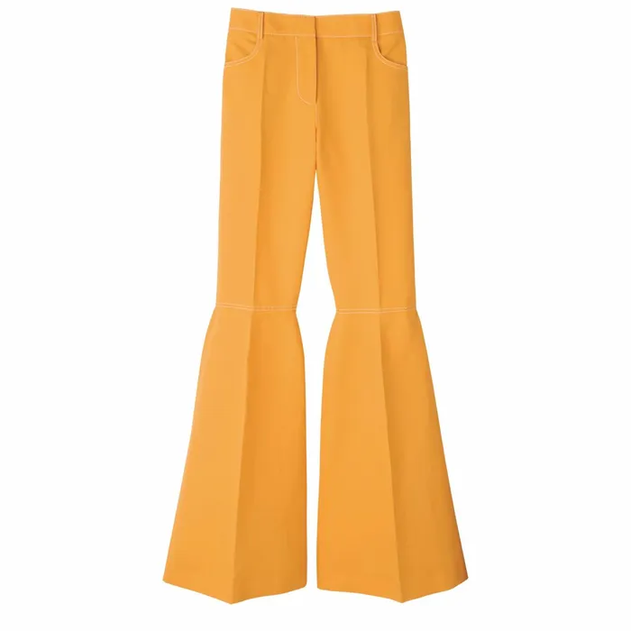 Women Trousers Apricot Longchamp Trousers and Shorts