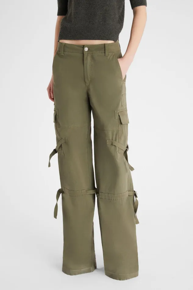 Women Trousers Ermanno Scervino Cargo Denim