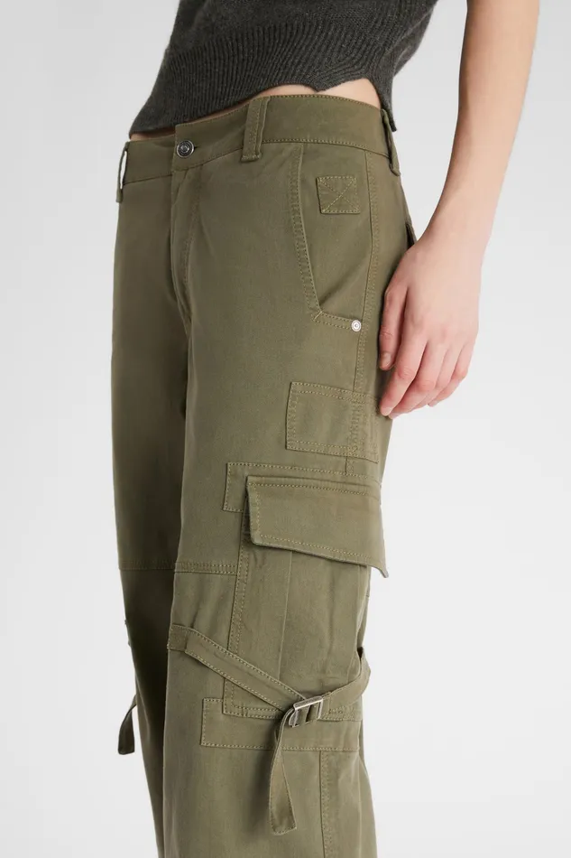 Women Trousers Ermanno Scervino Cargo Denim