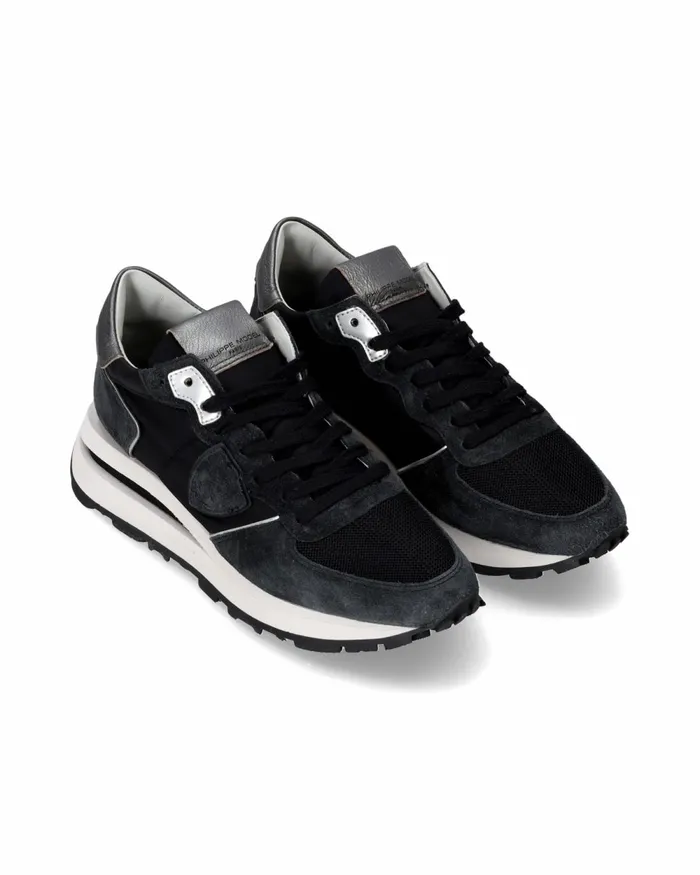 Women Trpx Black Comfortable Sneakers Philippe Model Paris Casual