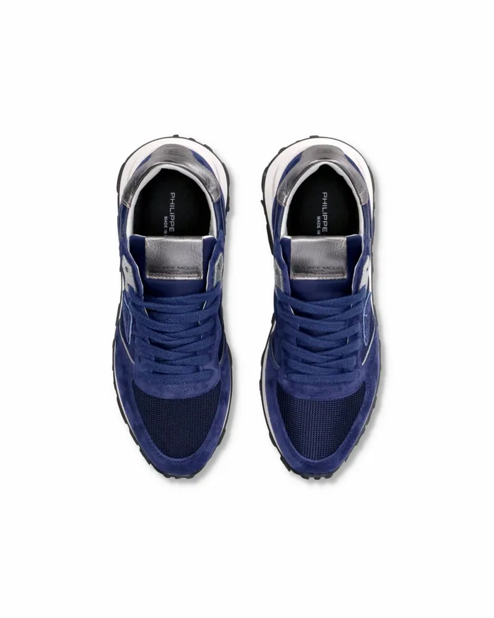 Women Trpx Blue Comfortable Sneakers Philippe Model Paris Minimal