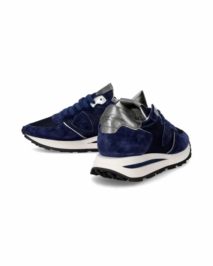 Women Trpx Blue Comfortable Sneakers Philippe Model Paris Minimal