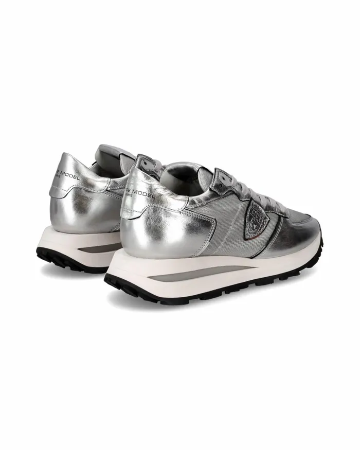Women Trpx Silver Low Sneakers Paris Philippe Model Paris Casual