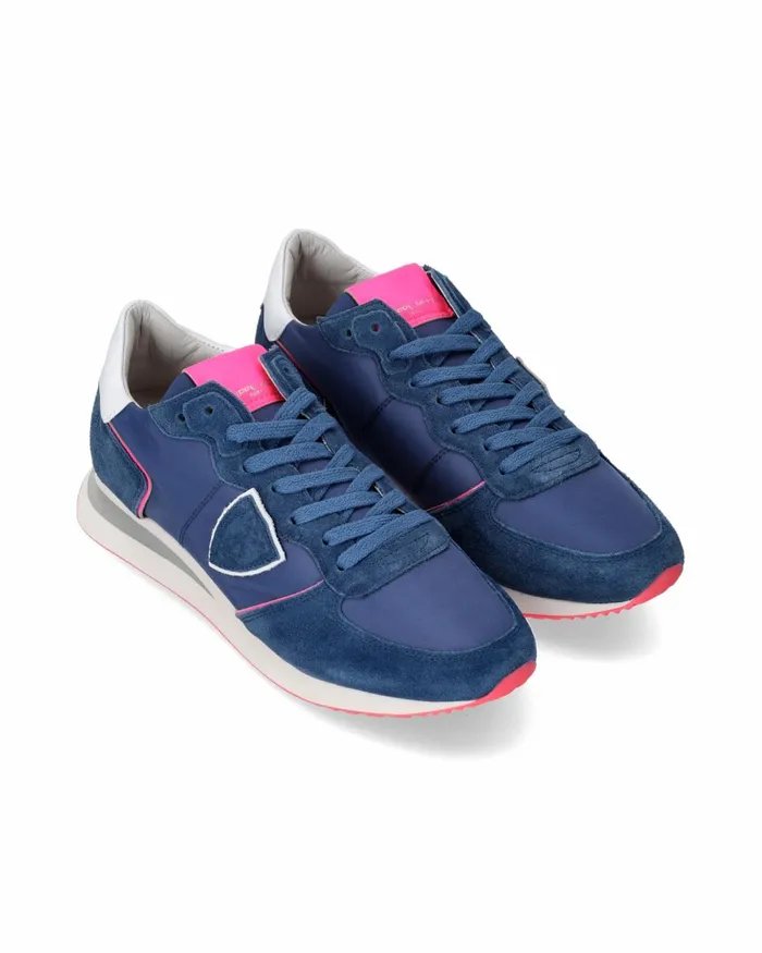 Women Trpx Sneakers BlueFuchsia Shoes Paris Philippe Model Paris Low