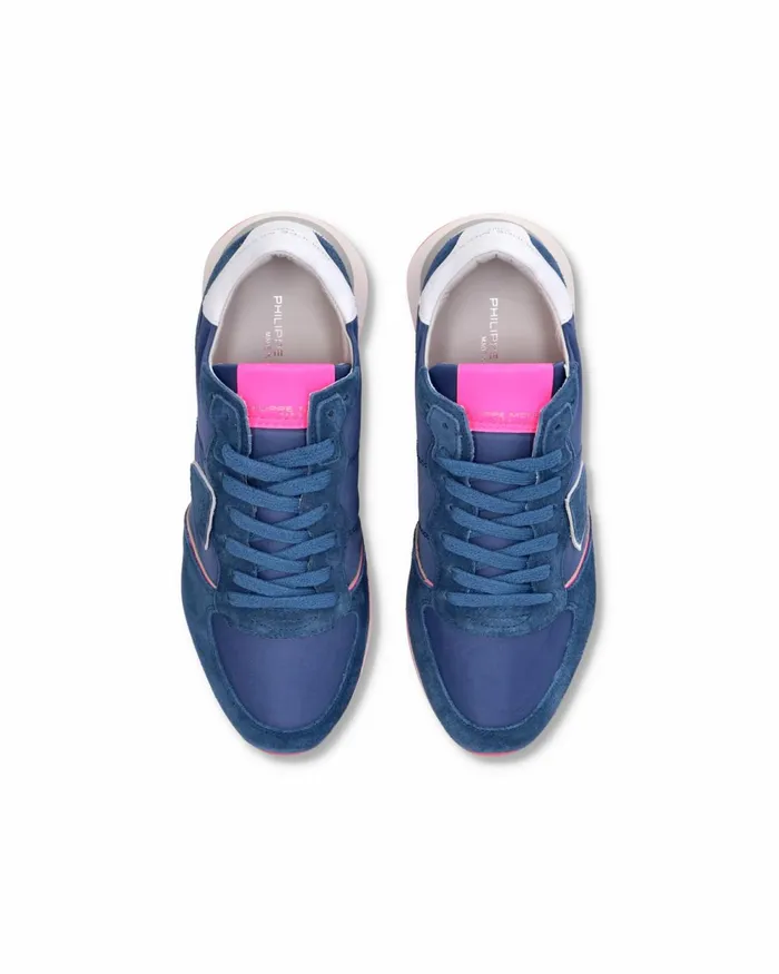 Women Trpx Sneakers BlueFuchsia Shoes Paris Philippe Model Paris Low