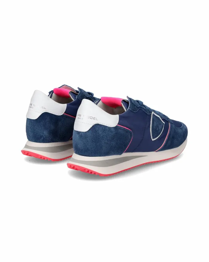Women Trpx Sneakers BlueFuchsia Shoes Paris Philippe Model Paris Low