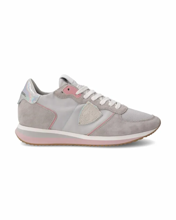 Women Trpx Sneakers GrayRose Shoes Philippe Model Paris Running
