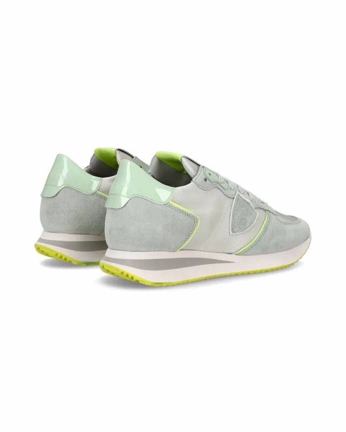 Women Trpx Sneakers Green Shoes Philippe Model Paris Casual