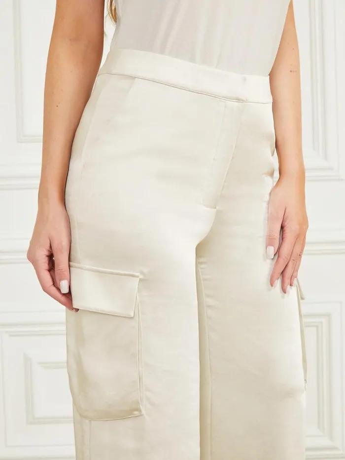 Women Vera Pant Pale Pearl Multi Marciano Bottoms Women Vera Pant Pale Pearl Multi Marciano Bottoms