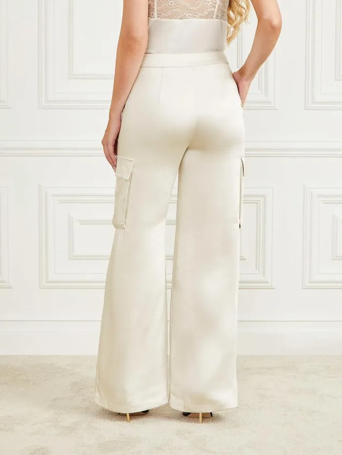 Women Vera Pant Pale Pearl Multi Marciano Bottoms Women Vera Pant Pale Pearl Multi Marciano Bottoms