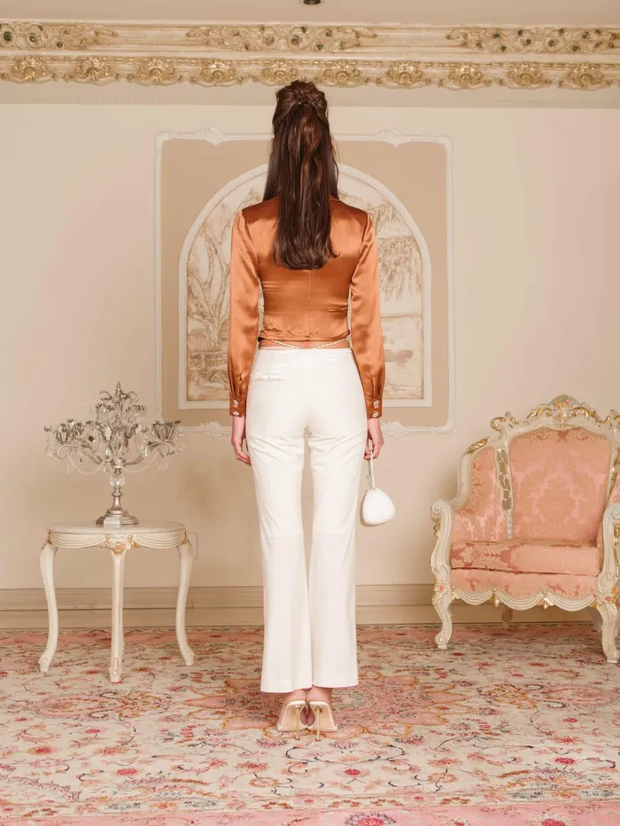 Women Vienna White Pants Nana Jacqueline Pants