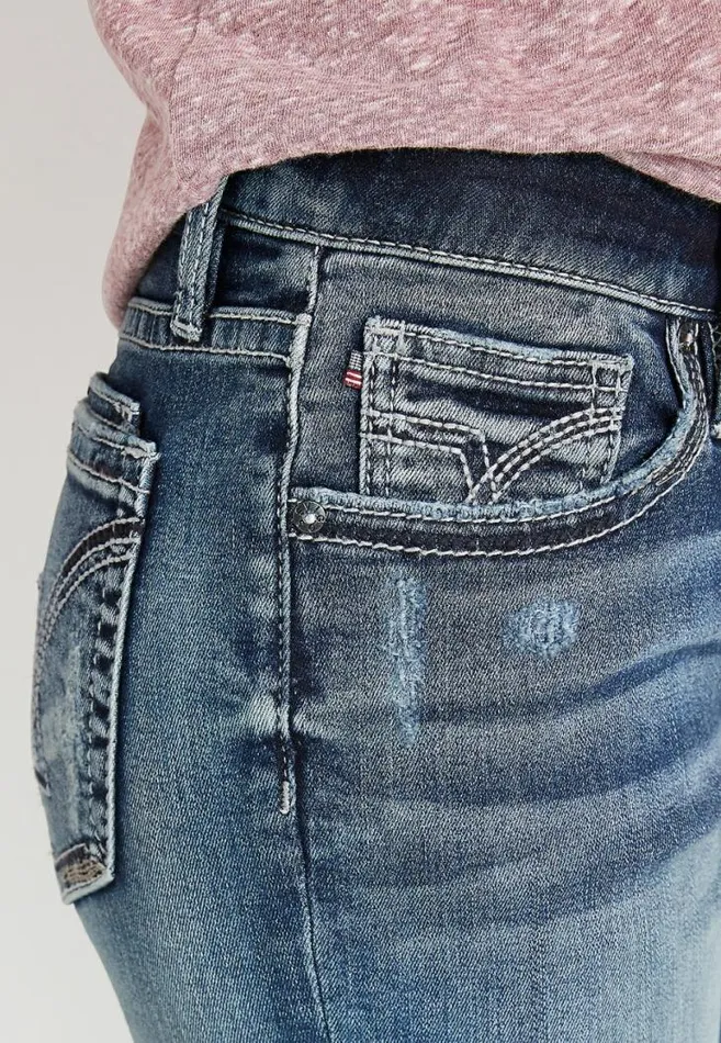 Women Vigoss Medium Rolled Hem Boyfriend Jean Maurices Jeans