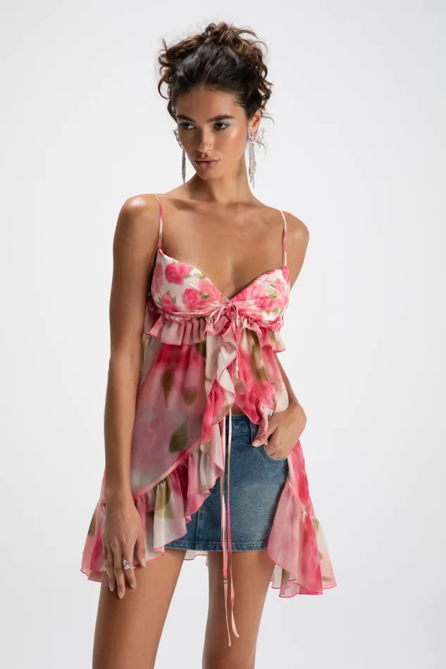 Women Vivian Floral Top Nana Jacqueline Tops