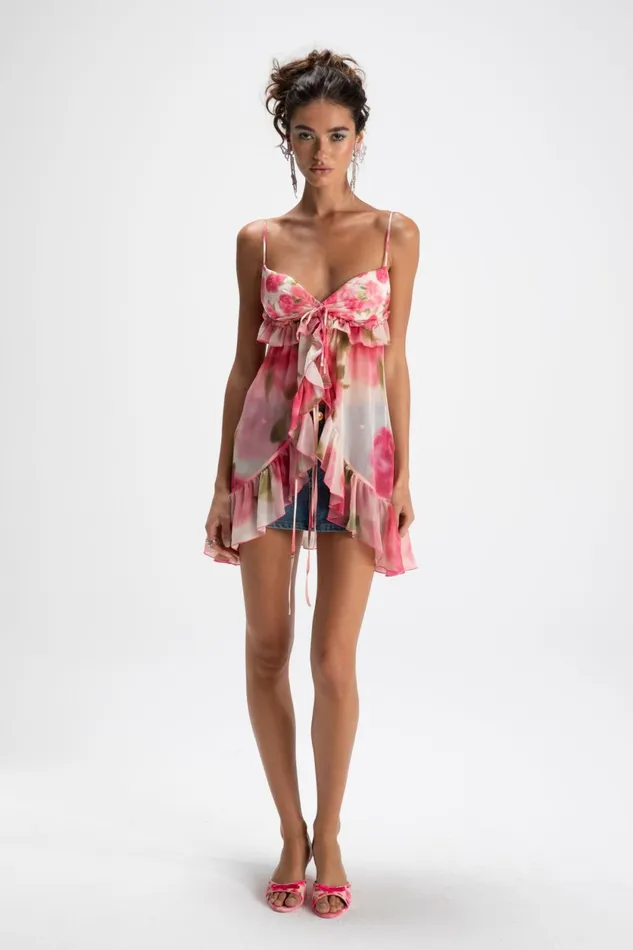 Women Vivian Floral Top Nana Jacqueline Tops