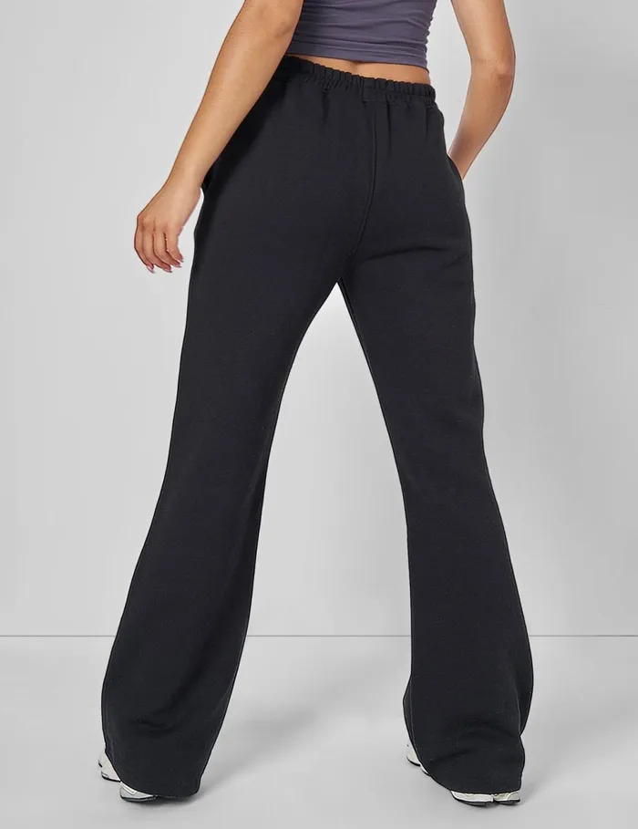 Women Wide Leg Sweat Pants Black Black Public Desire Tracksuit