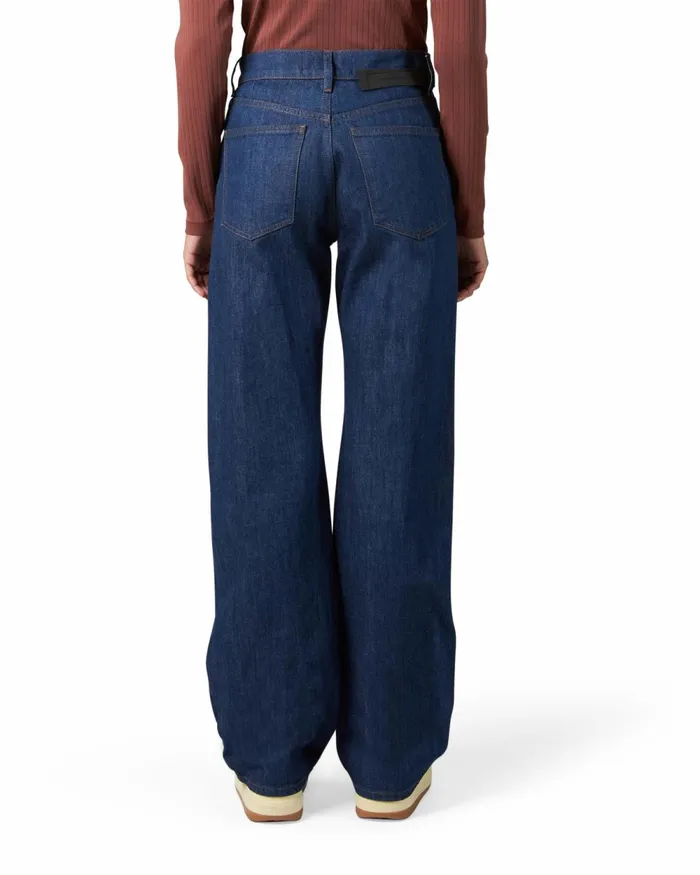 Women Wide Leg Trousers 8211 Blue Paris Philippe Model Paris Trousers And Shorts Women Wide Leg Trousers 8211 Blue Paris Philippe Model Paris Trousers And Shorts