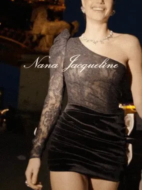 Women Wilma Velvet Dress Nana Jacqueline LBD