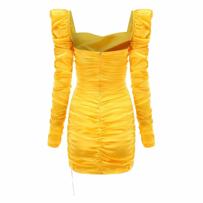 Women Yellow Bonnie Dress Nana Jacqueline Dresses