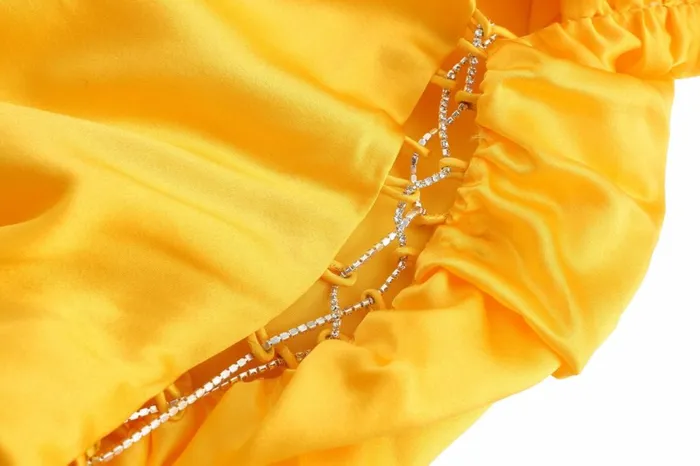Women Yellow Bonnie Dress Nana Jacqueline Dresses