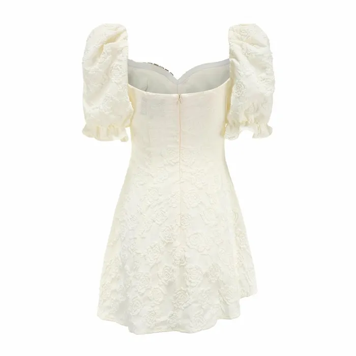 Women Ysabella White Dress Nana Jacqueline Mini