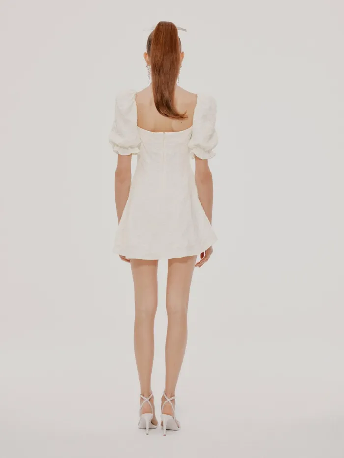 Women Ysabella White Dress Nana Jacqueline Mini