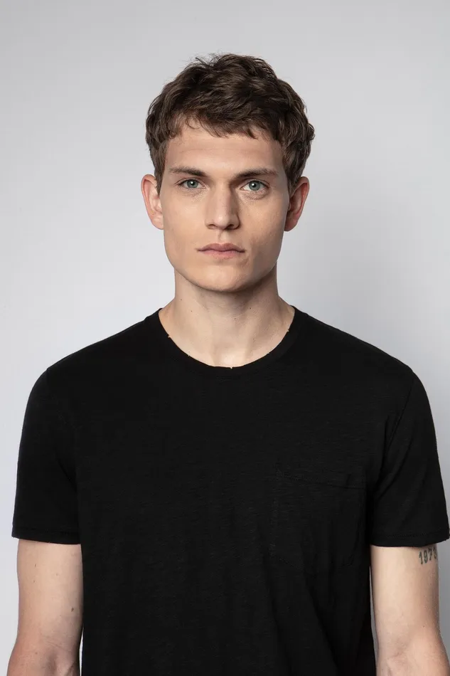 Zadig and Voltaire All Men STOCKHOLM T SHIRT BLACK BLACK 8211 Men Zadig and Voltaire All Men STOCKHOLM T SHIRT BLACK BLACK 8211 Men