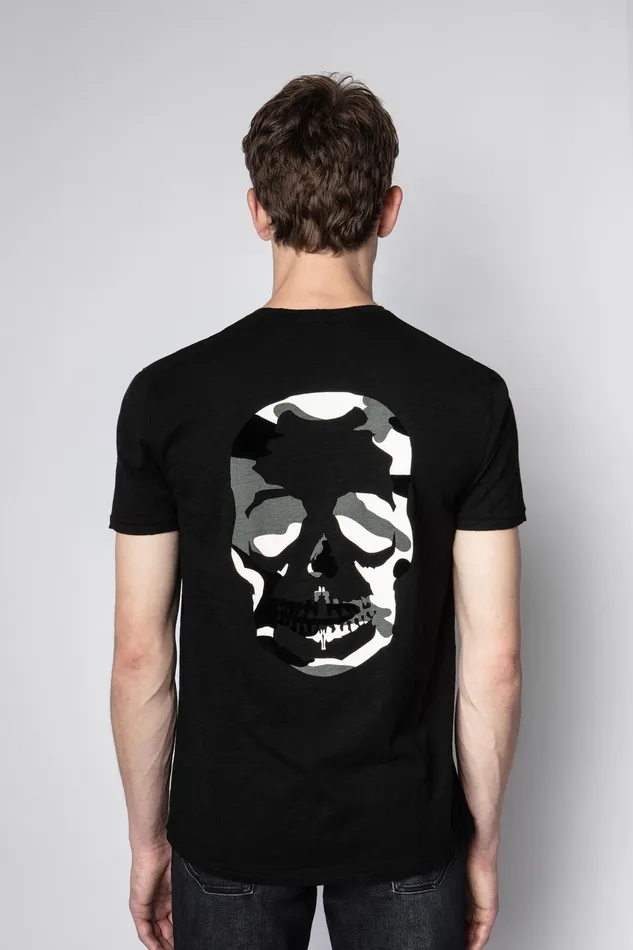 Zadig and Voltaire All Men STOCKHOLM T SHIRT BLACK BLACK 8211 Men Zadig and Voltaire All Men STOCKHOLM T SHIRT BLACK BLACK 8211 Men