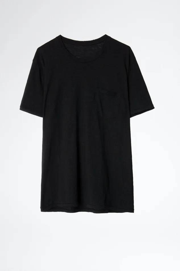 Zadig and Voltaire All Men STOCKHOLM T SHIRT BLACK BLACK 8211 Men Zadig and Voltaire All Men STOCKHOLM T SHIRT BLACK BLACK 8211 Men