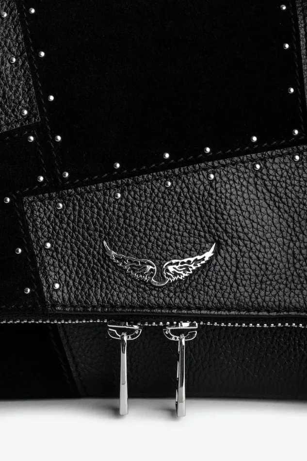 Zadig and Voltaire Bags ROCKY PATCHWORK STUDS 8211 WomenMen Zadig and Voltaire Bags ROCKY PATCHWORK STUDS 8211 WomenMen