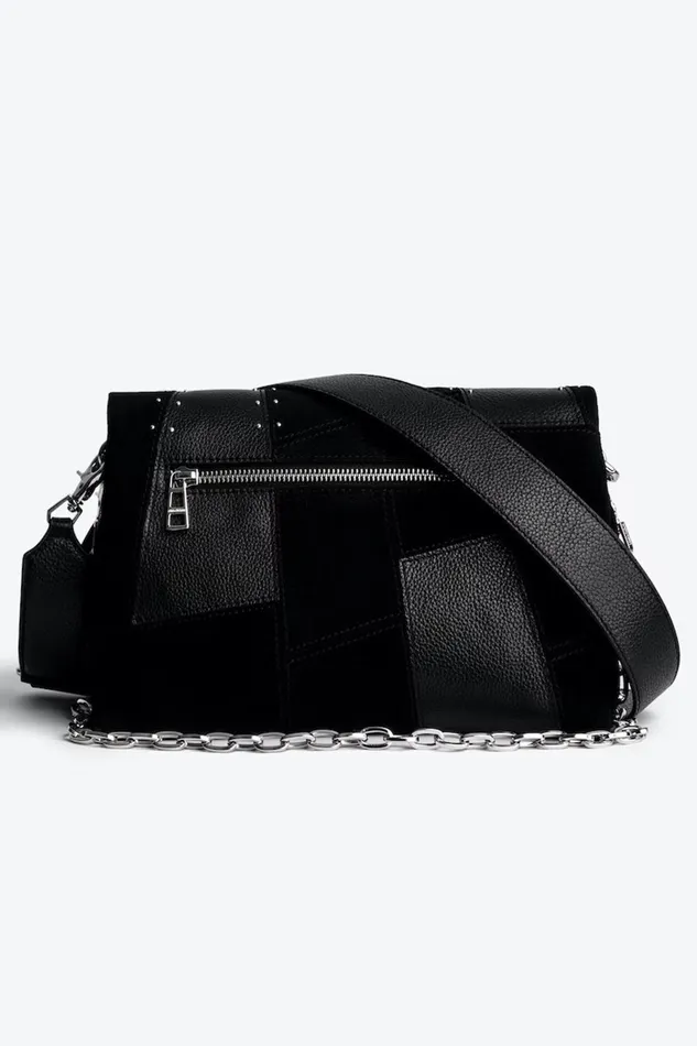 Zadig and Voltaire Bags ROCKY PATCHWORK STUDS 8211 WomenMen Zadig and Voltaire Bags ROCKY PATCHWORK STUDS 8211 WomenMen