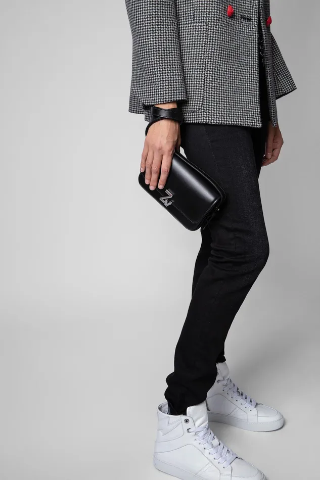 Zadig and Voltaire Bags ZV LE MINI BAG BS BLACK SILVER 8211 WomenMen Zadig and Voltaire Bags ZV LE MINI BAG BS BLACK SILVER 8211 WomenMen