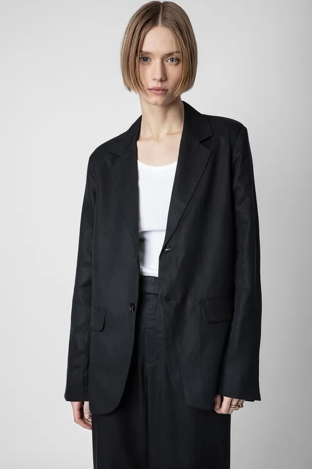 Zadig and Voltaire Jackets VANILLE LYOCELL 8211 Women Zadig and Voltaire Jackets VANILLE LYOCELL 8211 Women